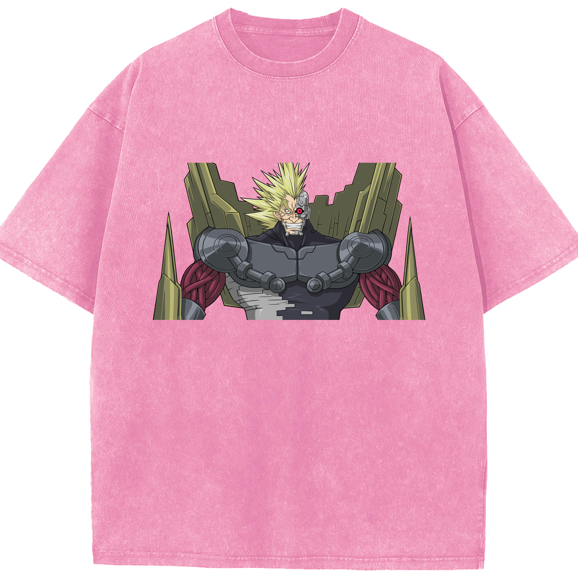 （画像用） 遊☆戯☆王 Yu-Gi-Oh! 綿100% ヴィンテージ風 半袖Tシャツ（フロントプリント）